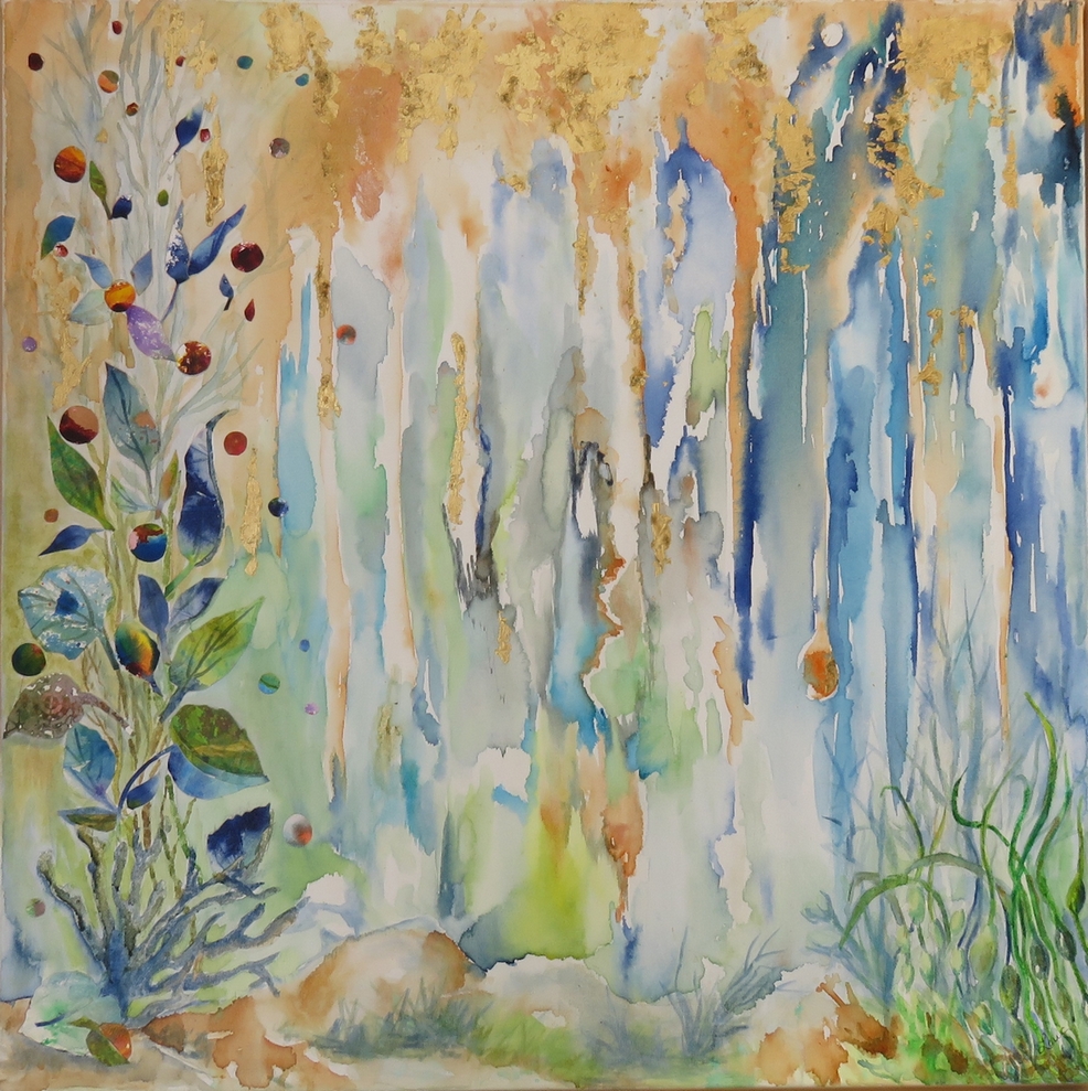 Éclosion - 30 x 30 po